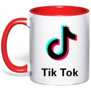 Чашка с логотипом "TikTok"