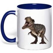 Чашка с динозавром 