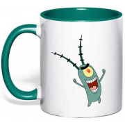 Чашка "Губка Боб квадратные штаны" Планктон
