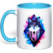 Чашка с животным "Тотем волка"