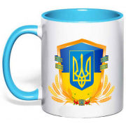Чашка "Герб України з пшеницею"