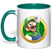 Чашка с принтом "Луиджи Марио"