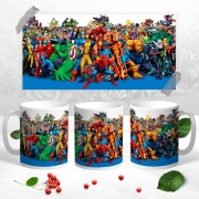 Чашка "Герої коміксів Marvel"