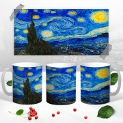 Чашка с картиной Ван Гог "Звездная ночь"