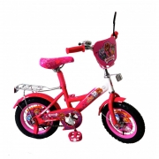 Детский красный велосипед 
