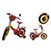 Детский велосипед 16" серии "Тачки" со страховочными колесами