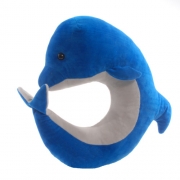 Дорожная игрушка-подушка "Дельфин"