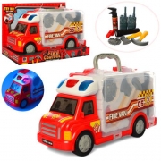 Игровой набор "Пожарная машина" с инструментами