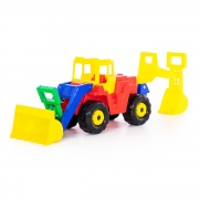 Іграшковий трактор - екскаватор "Батир"