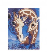 Картина "Жирафы" по номерам