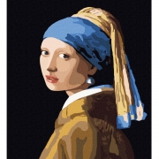 Картина по номерам "Девушка с жемчужной сережкой"