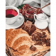 Картина за номерами "Французький сніданок"