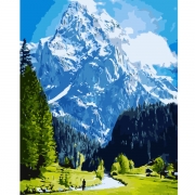 Картина по номерам "Высокая гора"