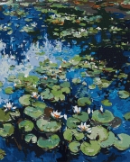 Картина за номерами "Водяні лілії - Клод Моне"