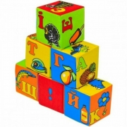 Кубики м'які "Азбука українською мовою"