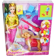 Кукла "Барби" с собачкой