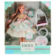 Лялька "Emily" з аксесуарами і улюбленцем