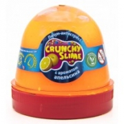 Лизун-антистресс TM Mr.Boo Crunchy slime Апельсин 120 грамм