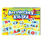 Логическая азбука-пазл на русском языке