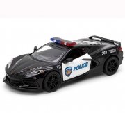 Модель металева Chevrolet Corvette Police Kinsmart