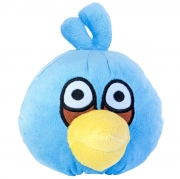 М'яка іграшка "Angry Birds" Джим блакитна середня