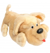 Мягкая игрушка собака Пуфик мини