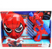 Набор Человека-паука  маска и бластер со снарядами