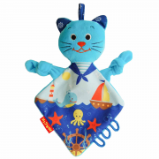 Игрушка для малыша обнимашка "Кот-моряк"