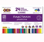 Пластилин CLASSIC 24 цвета