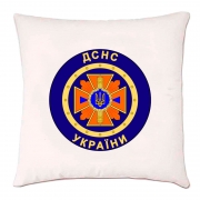 Подушка с логотипом ДСНС Украины