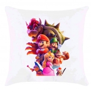 Подушка с принтом герои из "Супер Марио"