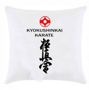 Подушка с символикой "Киокушинкай"