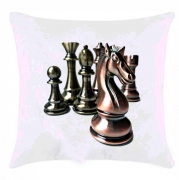 Подушка шахові фігури