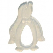 Прорезыватель прозрачный силикон "Пингвин"