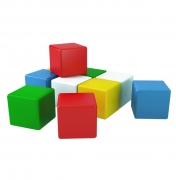 Розвиваючі кубики "Веселка"