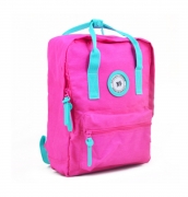 Рюкзак подростковый ярко-розовый