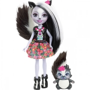 Шарнирная кукла Sage Skunk и Caper (скунс)