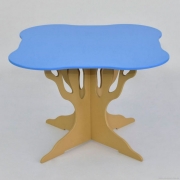 Стол в форме дерева Голубой