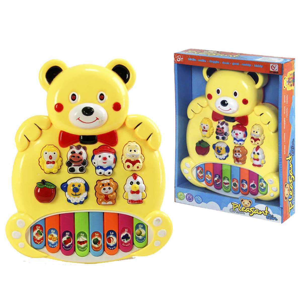 пианино "звуки животных".