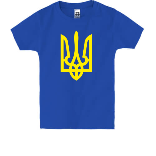 Дитяча футболка з гербом України (2)