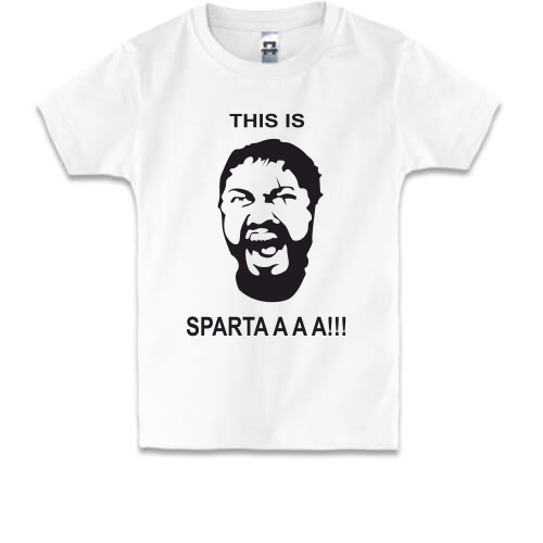 Детская футболка Спартак Это спарта!