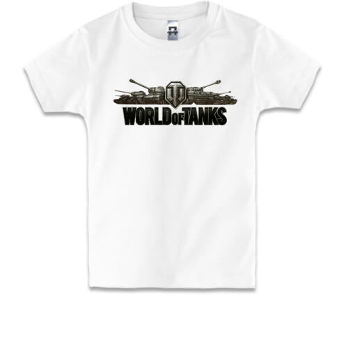 Детская футболка Мир танков (World of tanks) 3