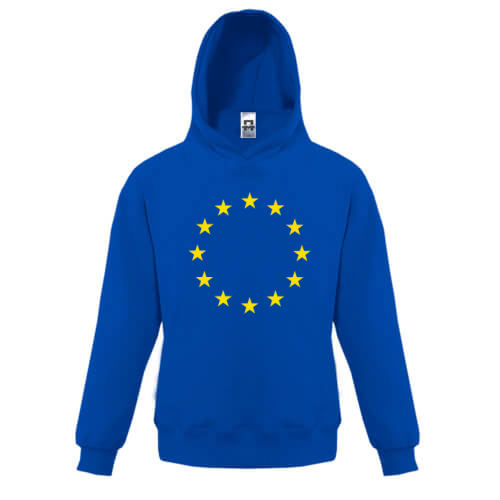 Детская толстовка с символикой Евро Союза
