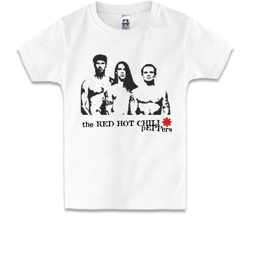 Детская футболка Red Hot Chili Peppers (силуэты)