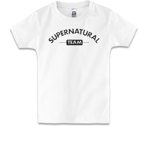 Детская футболка  Supernatural team