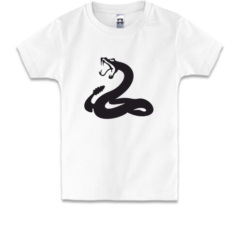 Дитяча футболка Змія на грудях