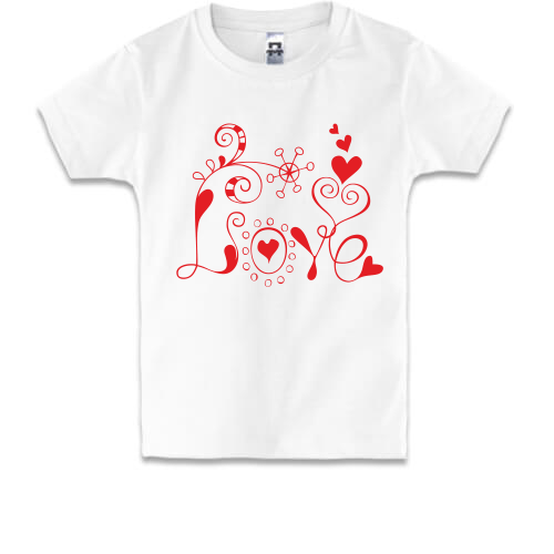 Дитяча футболка Love