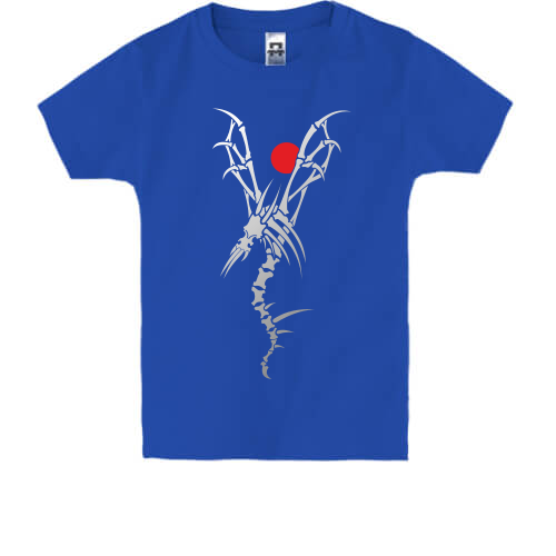 Детская футболка Костяной дракон