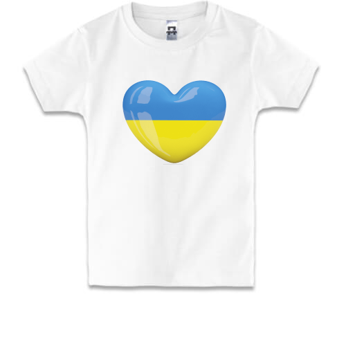 Детская футболка Люблю Украину