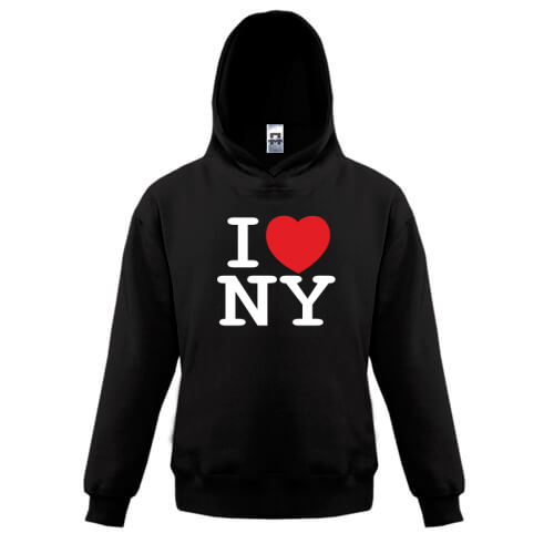 Дитяча толстовка I Love NY (2)